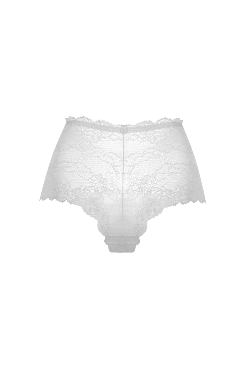 Ellen White Lace Boy Shorts