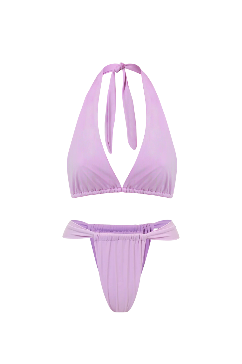Fioletowy zestaw bikini Fiji