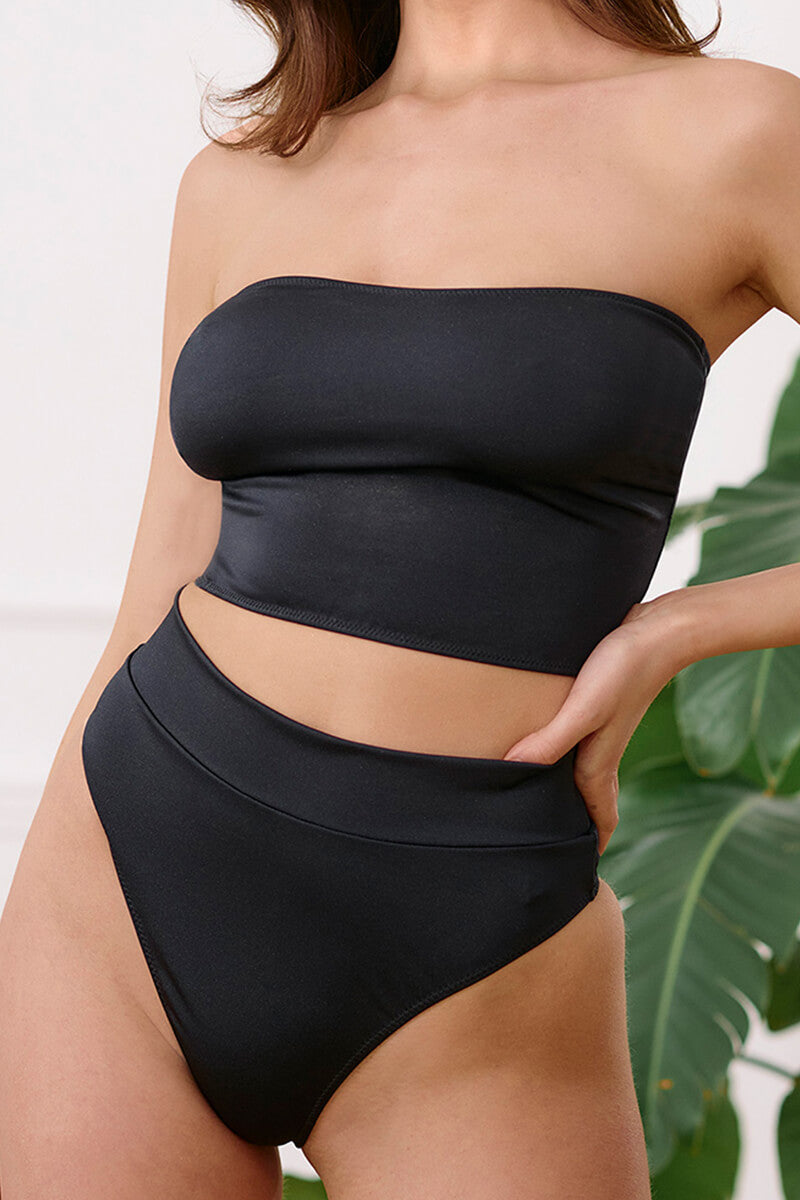 Góra od kostiumu typu bandeau Kawai