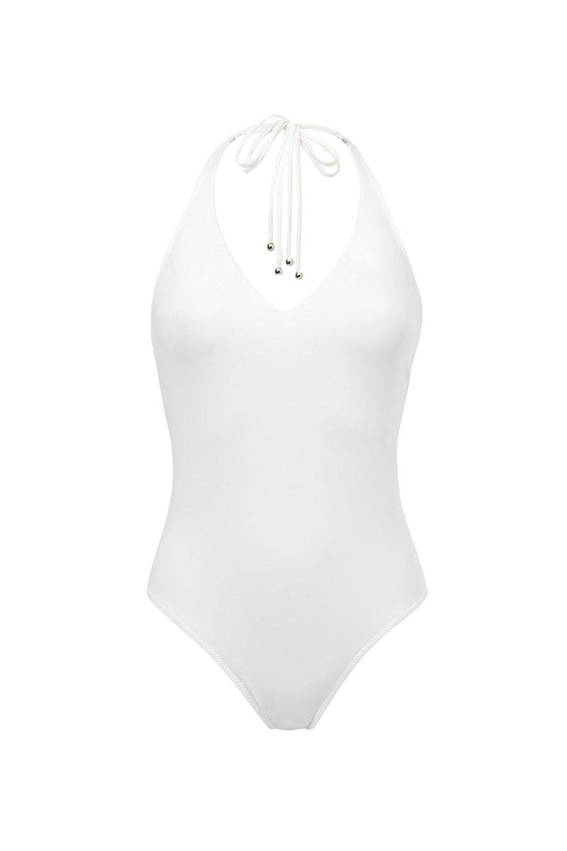Ocean White One-Piece Swimsuit