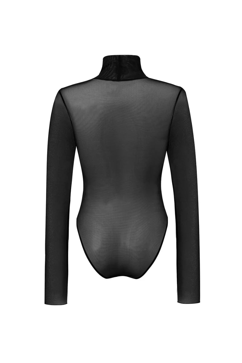 Aurora Sheer Mesh Bodysuit