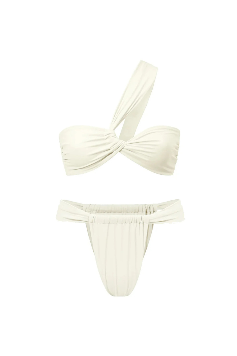 Ecru zestaw bikini Kirei