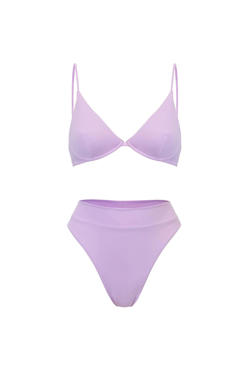 Fioletowy zestaw bikini Lilly