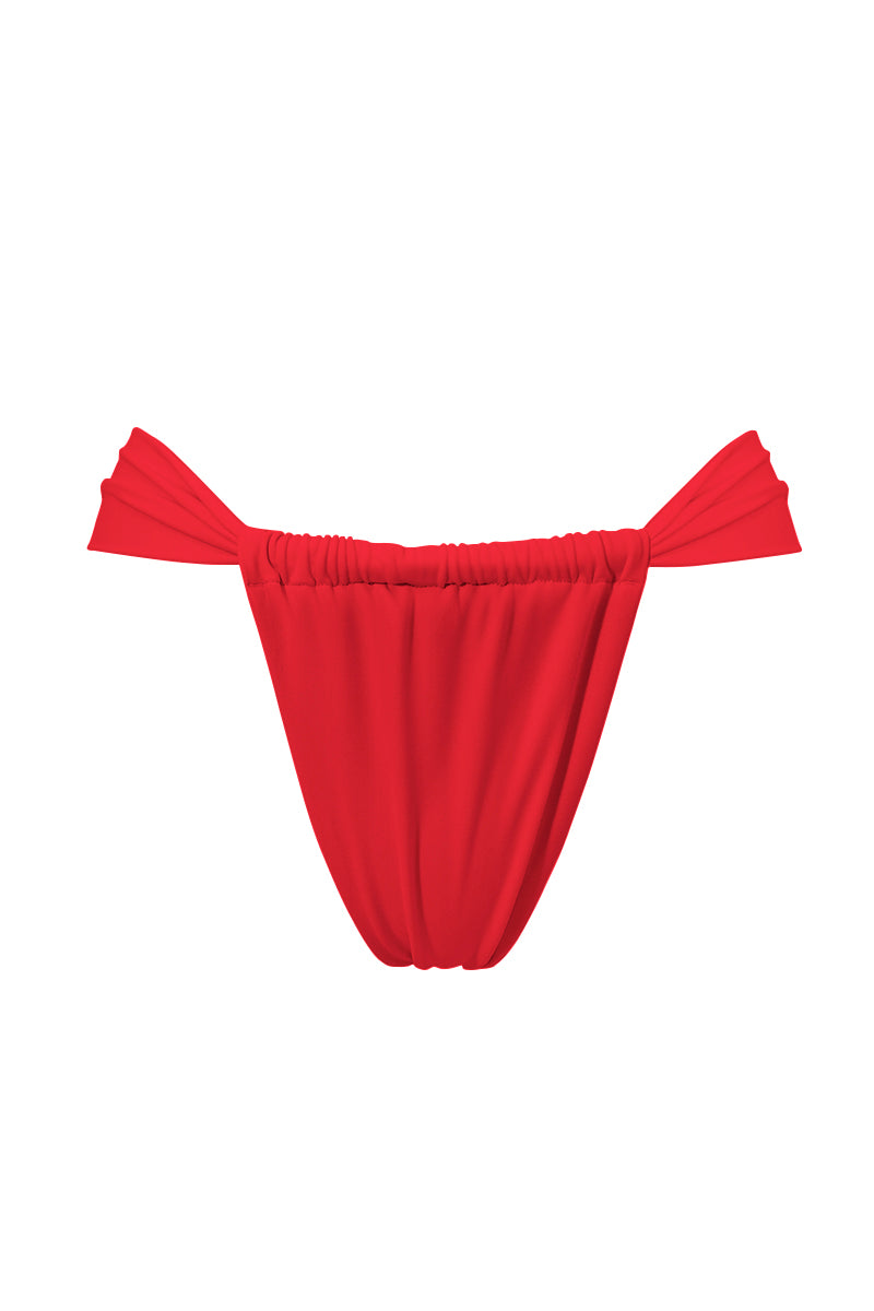 Kirei Red Bikini Bottoms