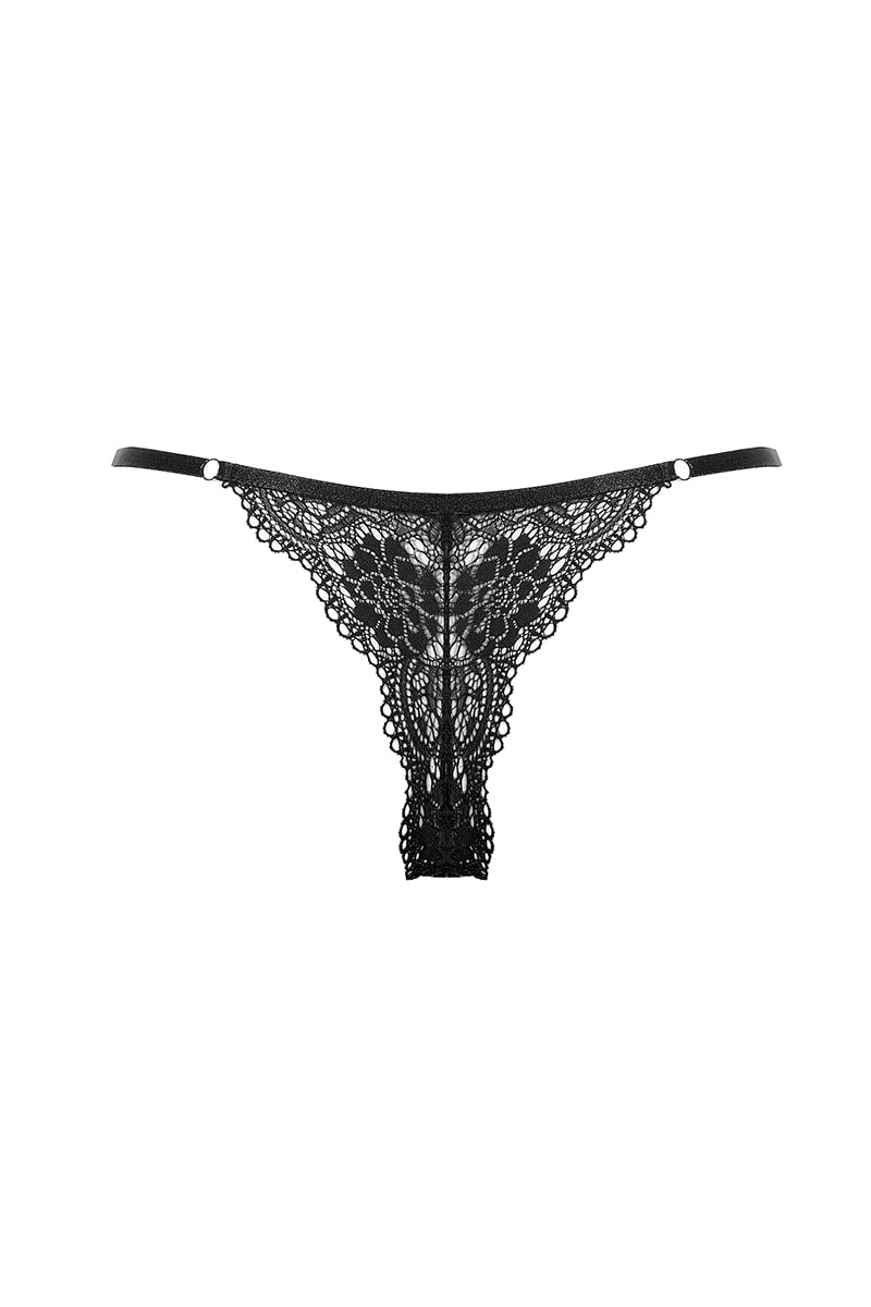 Paloma Floral Lace Thong