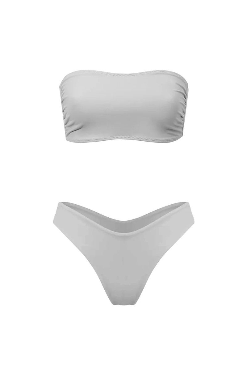 Szary zestaw bikini Seraya