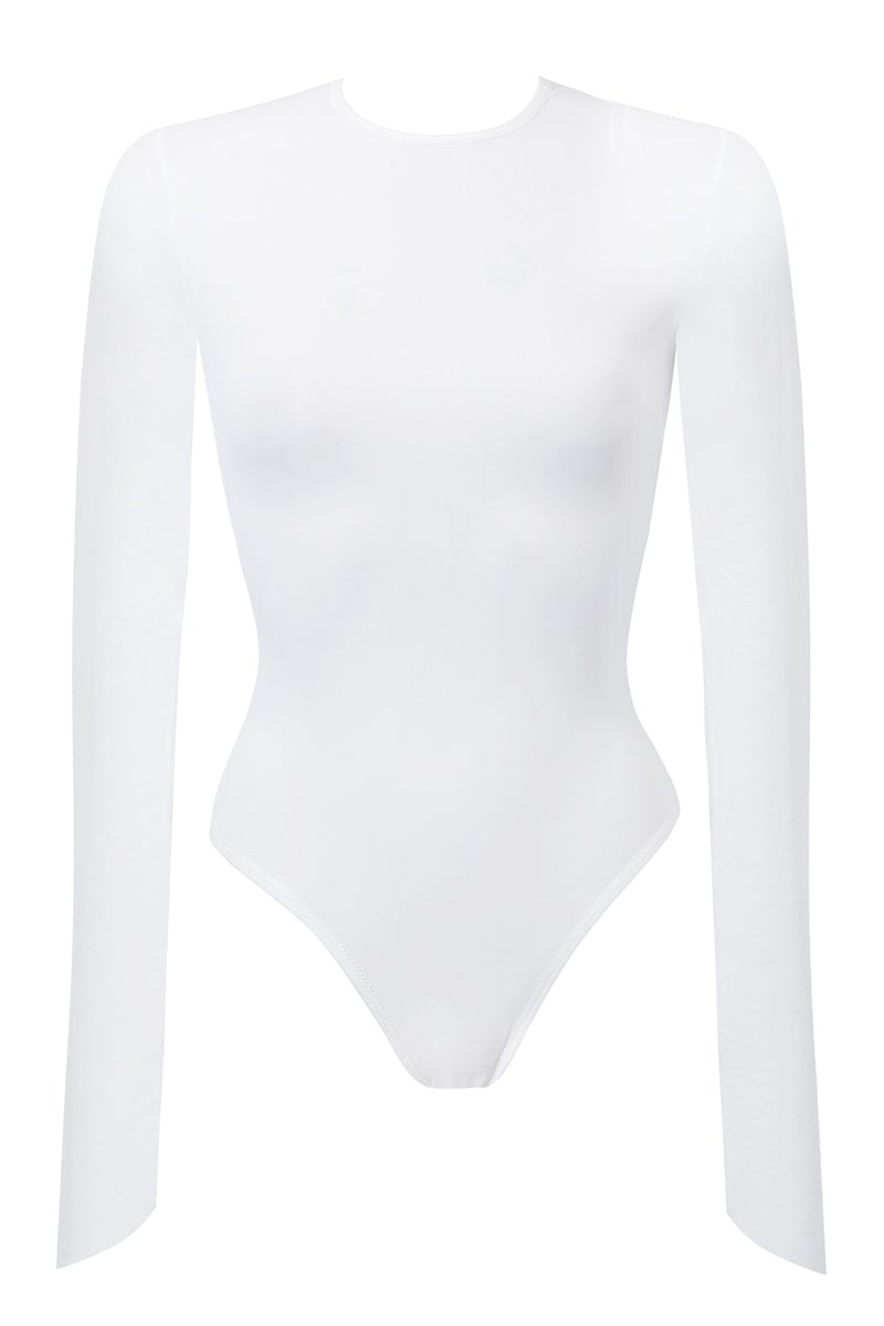 Białe body Grace